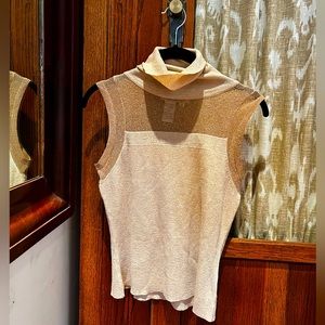 Vintage Sheer Silk turtleneck perfect for spring